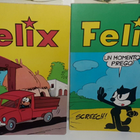 Set 2 Quaderni scuola vintage Felix il gatto 1980