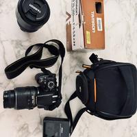 Fotocamera Reflex Nikon D3100+obiettivi