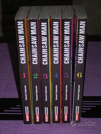 Chainsaw Man 1-8 Prima Edizione + Gadget