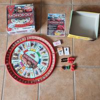 Monopoly CARS 2 Disney Pixar 2011 HASBRO incomple