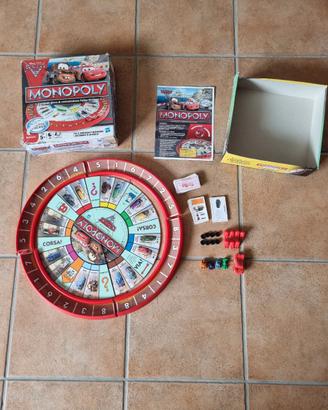 Monopoly CARS 2 Disney Pixar 2011 HASBRO incomple