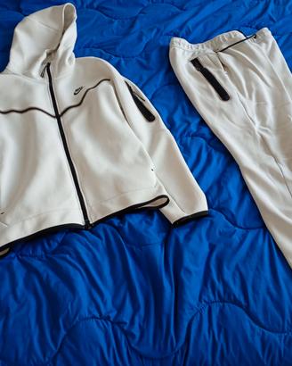 Tute tech Nike white/blue