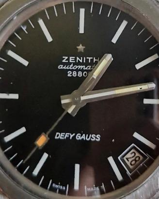 raro ZENITH DEFY GAUSS NERO  permuto