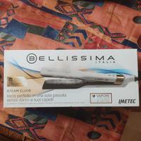 piastra per capelli con vapore 