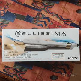 piastra per capelli con vapore 