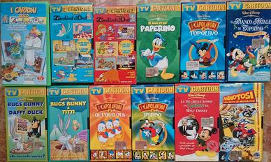 Videocassette di TOPOLINO (Walt Disney) x bambini