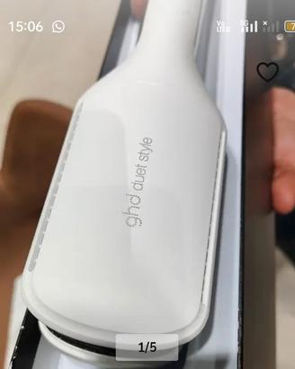 piastra ghd dual style bianca 2 in 1