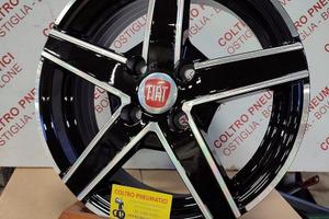 4 Cerchi In Lega NUOVI Da 14 Per Fiat 500 Panda Ec