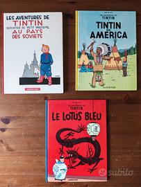 Lotto 11 fumetti Tintin Hergé Casterman