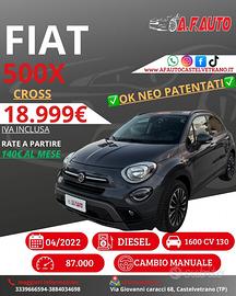 Fiat 500X 1.6 MultiJet 130 CV Cross