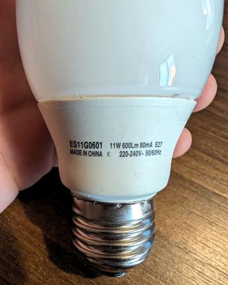 Lampadine IKEA Sparsam Fluorescenti (E27)