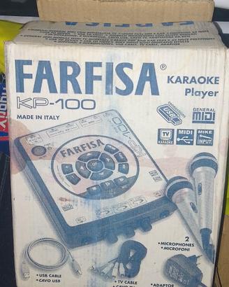 Lettore basi Midi per karaoke "Farfisa KP 100"