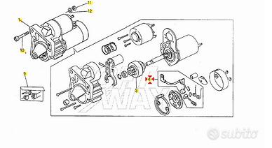 Kit spazzole Moto Guzzi California 1100 GU30530511