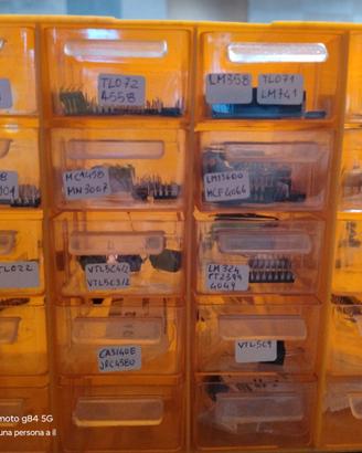 Componenti elettronici pedali diy