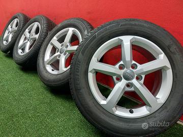 Cerchi Audi Q2 Originali Gomme Estive 215 60 16