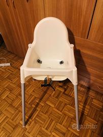Seggiolone ikea con vassoio