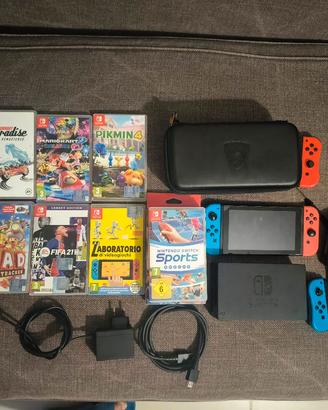 Nintendo Switch  super accessoriata