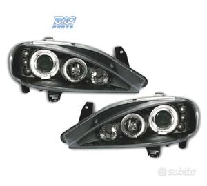 FARI PER RENAULT MEGANE 99-02 ANGEL EYES FONDO NER