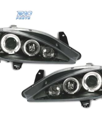 FARI PER RENAULT MEGANE 99-02 ANGEL EYES FONDO NER