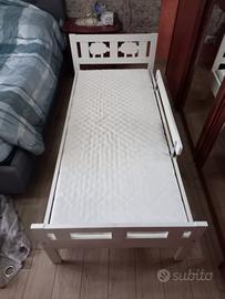 LETTO 70 x 160 + doghe luroi + materasso 