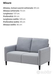 Divano ikea 2 posti