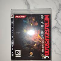 Metal Gear Solid 4 ps3 ita (no ps4/ps5)