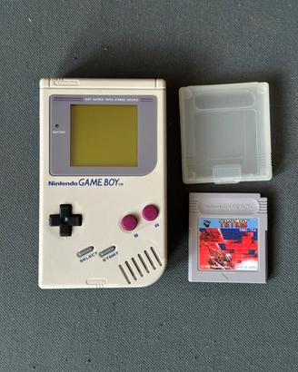 Nintendo Game Boy DMG-01 + TETRIS GIAPPONESE 1989