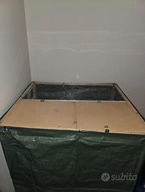 Gabbia per pappagalli di grossa taglia