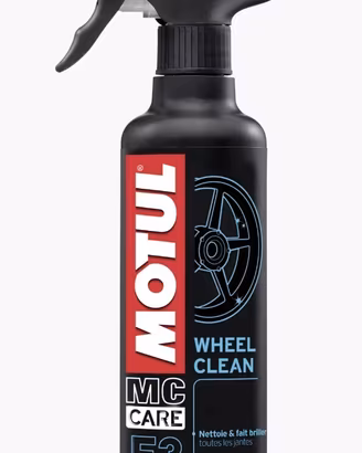 Motul mc care E3 wheel clean