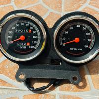 Harley Davidson contamiglia e contagiri strumenti