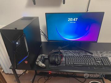 Postazione da gaming completa
