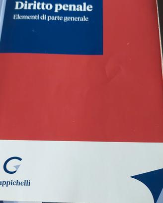 diritto penale . elementi di parte generale