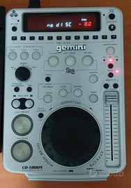Coppia CDJ  Gemini CD-1800X (vedi descrizione)