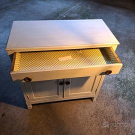 credenza bassa shabby chic 