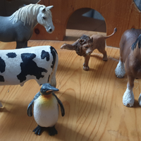 Lotto 5 animali Schleich