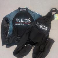 completo ciclismo Ineos invernale nuovo 