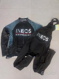 completo ciclismo Ineos invernale nuovo 