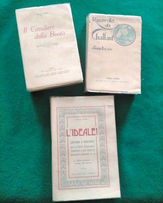 SET DI 3 ANTICHI ROMANZI DI DON SILVIO LESNA