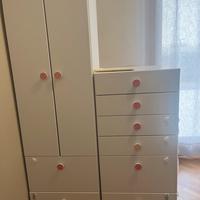 Armadio e cassettiera