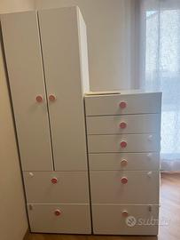 Armadio e cassettiera