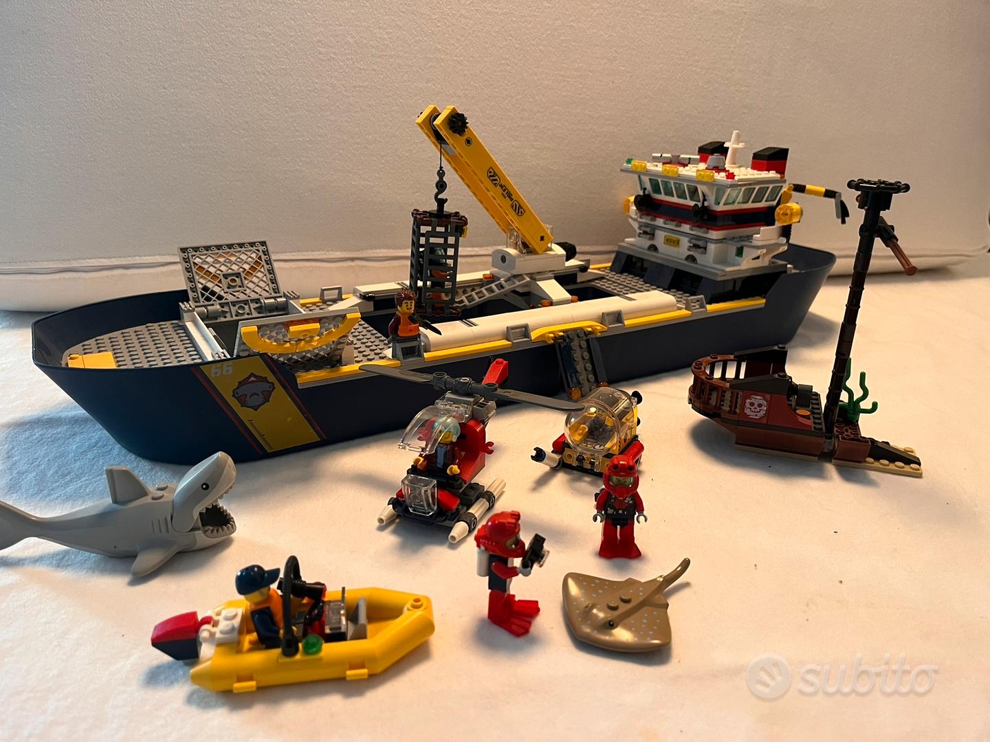 Nave Lego City Sottomarino Amazon LEGO City Sottomarino Per Esplorazioni  Abissali (60379) A € 123