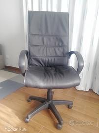 Sedia da studio/ufficio in ecopelle