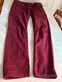 Pantaloni per uomo in puro cotone