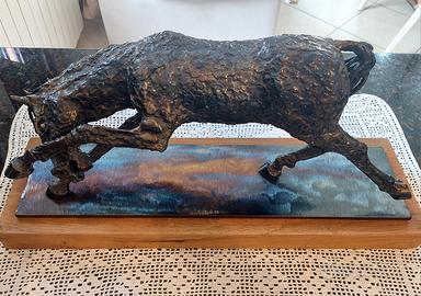 Scultura Cavallo in Metallo GIOVANNI PUPITA 1992