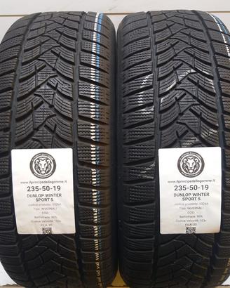 2 GOMME 235 50 19 DUNLOP A53266