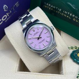 🌸ROLEX OYSTER PERPETUAL 31mm ROSE CANDY DIAL REF.