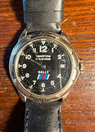 Orologio uomo vintage Martini Racing Rally