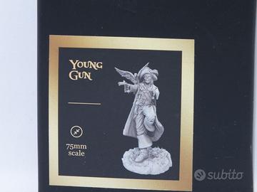 Young gun Pirate 9th gate miniatures 75mm Caraibi