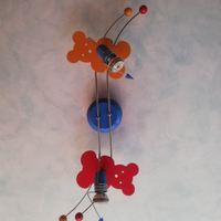 Lampadario con orsetti a faretti orientabili