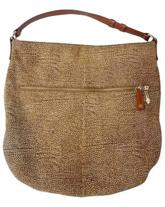 Borsa BORBONESE in Camoscio Occhio di Pernice